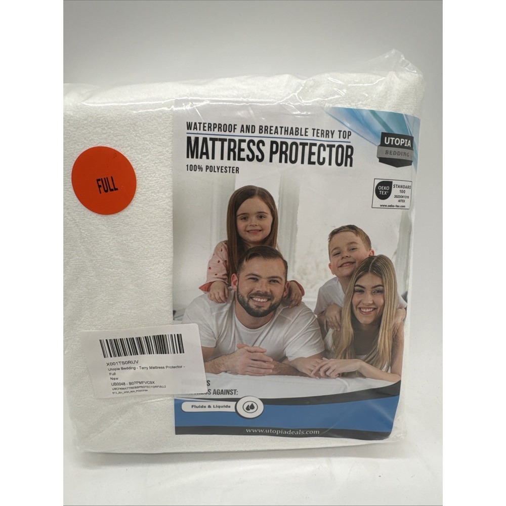 Waterproof Mattress Protector Terry‎ Top  Mattress Pad Cover Breathable New